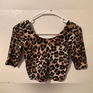 Cheetah Crop Top